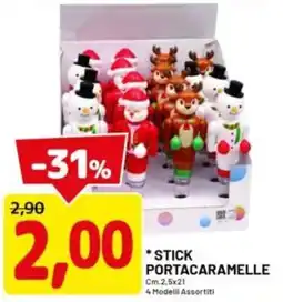 DPiù Stick portacaramelle offerta
