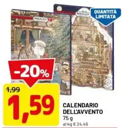 DPiù Calendario dell'avvento offerta