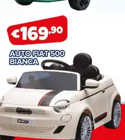 Giocheria Auto fiat 500 bianca offerta