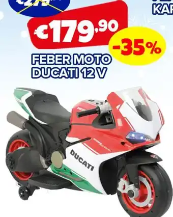 Feber moto ducati 12 v