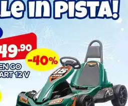 Giocheria Fen go kart 12 v offerta