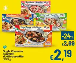Qui Discount Sughi Vivamare surgelati ricette offerta