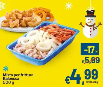 Qui Discount Misto per frittura Italpesca offerta