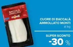Tigre Cuore di baccalà ammollato MONTI offerta