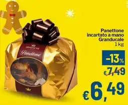 Qui Discount Panettone incartato a mano Granducale offerta