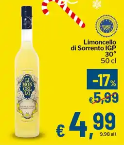 Qui Discount Limoncello di Sorrento IGP 30 offerta