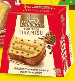 Qui Discount Battistero panettone al tiramisù offerta