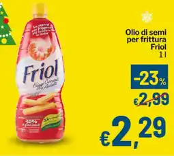 Qui Discount Olio di semi per frittura Friol offerta