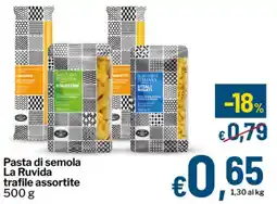 Qui Discount Pasta di semola La Ruvida offerta