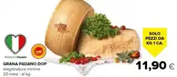 Tigre Grana padano dop offerta