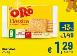 Qui Discount Oro Saiwa offerta
