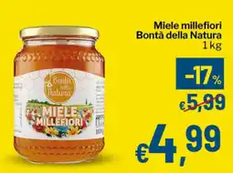 Qui Discount Miele millefiori Bontà della Natura offerta