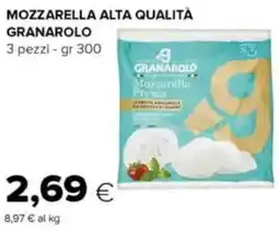 Tigre Mozzarella alta qualità GRANAROLO offerta