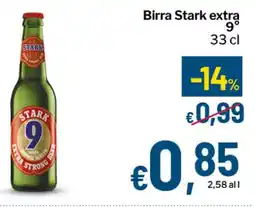 Qui Discount Birra Stark extra 9° offerta