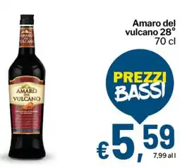 Qui Discount Amaro del vulcano 28° offerta