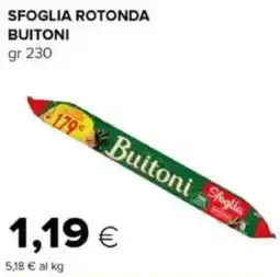 Tigre Sfoglia rotonda BUITONI offerta