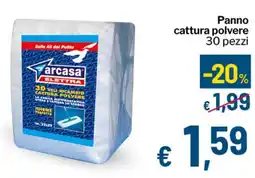 Qui Discount Panno cattura polvere 30 pezzi offerta