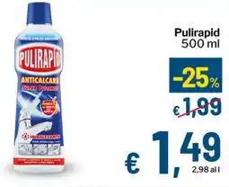 Qui Discount Pulirapid offerta