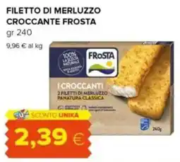 Tigre Filetto di merluzzo croccante FROSTA offerta