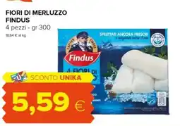 Tigre Fiori di merluzzo FINDUS offerta