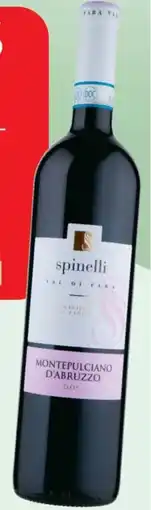 Carrefour Express Montepulciano d'Abruzzo DOC o Pecorino IGT Valdifara Spinelli offerta