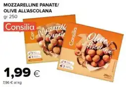 Tigre Mozzarelline panate/ olive all'ascolana offerta