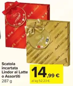 Carrefour Express Scatola incartata Lindor al Latte offerta
