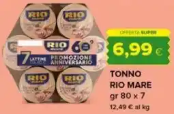 Tigre Tonno RIO MARE offerta