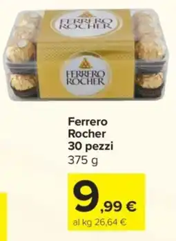 Carrefour Express Ferrero Rocher 30 pezzi offerta