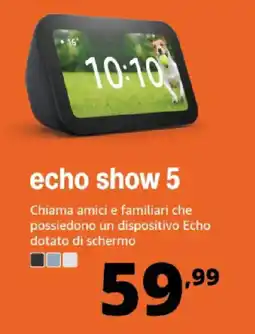 Comet echo show 5 offerta