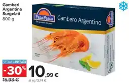 Carrefour Express Gamberi Argentina Surgelati offerta