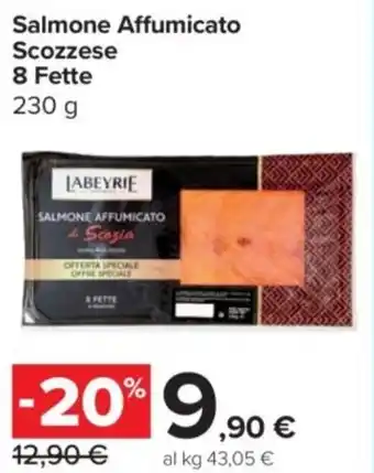Carrefour Express Salmone Affumicato Scozzese 8 Fette offerta