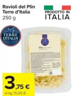 Carrefour Express Ravioli del Plin Terre d'Italia offerta