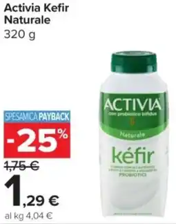 Carrefour Express Activia Kefir Naturale offerta
