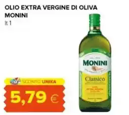 Tigre Olio extra vergine di oliva MONINI offerta