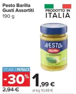 Carrefour Express Pesto Barilla offerta