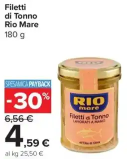 Carrefour Express Filetti di Tonno Rio Mare offerta