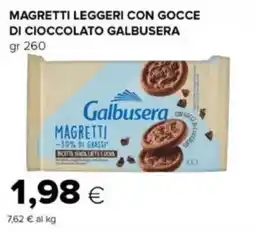 Tigre Magretti leggeri con gocce di cioccolato GALBUSERA offerta