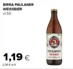 Tigre Birra paulaner weissbier offerta