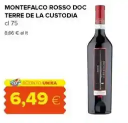 Tigre Montefalco rosso doc terre de la custodia offerta