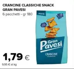 Tigre Crancine classiche snack GRAN PAVESI offerta