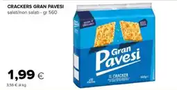 Tigre Crackers GRAN PAVESI offerta