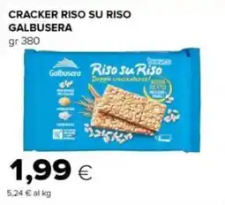 Tigre Cracker riso su riso GALBUSERA offerta