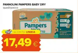 Tigre Pannolini pampers baby dry offerta