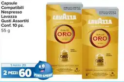 Carrefour Express Capsule Compatibili Nespresso Lavazza offerta