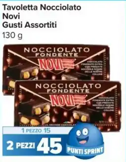 Carrefour Express Tavoletta Nocciolato Novi offerta