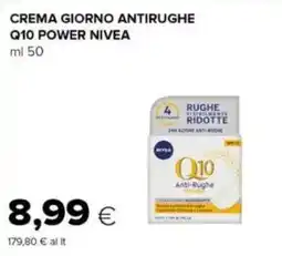 Tigre Crema giorno antirughe q10 power NIVEA offerta