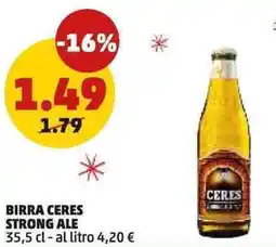 PENNY Bir birra CERES STRONG ALE offerta