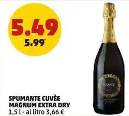 PENNY Spumante cuvèe magnum extra dry offerta