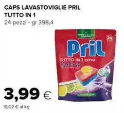 Tigre Caps lavastoviglie pril tutto in 1 offerta